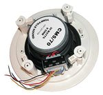 Yorkville Sound CM5/70, Ceiling Mount 5 Inch Speaker 30W with Metal Grill Mounting Hardware 70 Volt - White by Yorkville