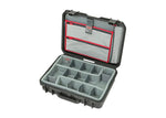 SKB Cases 3i-1813-5DL, iSeries Case with Think Tank Photo Dividers and Lid Organizer - Black by SKB Cases