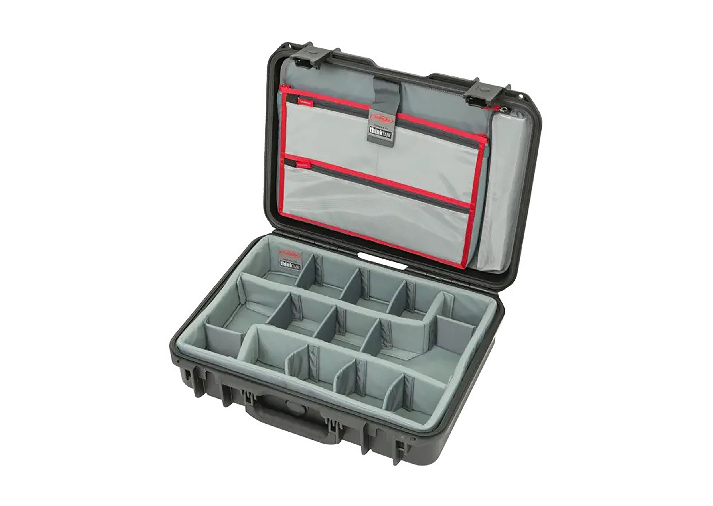 SKB Cases 3i-1813-5DL, iSeries Case with Think Tank Photo Dividers and Lid Organizer - Black by SKB Cases