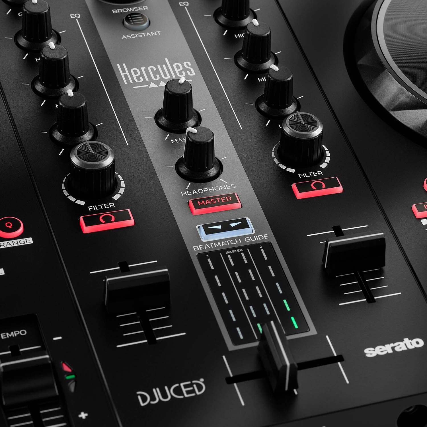 B-Stock: Hercules AMS-DJC-INPULSE-300-MK2 DJControl Inpulse 300 2-Deck USB DJ Controller for Serato DJ Lite and DJUCED