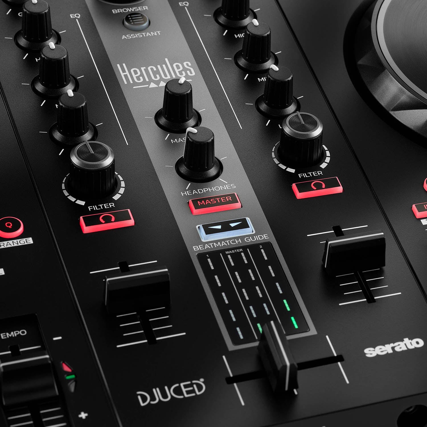 B-Stock: Hercules AMS-DJC-INPULSE-300-MK2 DJControl Inpulse 300 2-Deck USB DJ Controller for Serato DJ Lite and DJUCED by Hercules