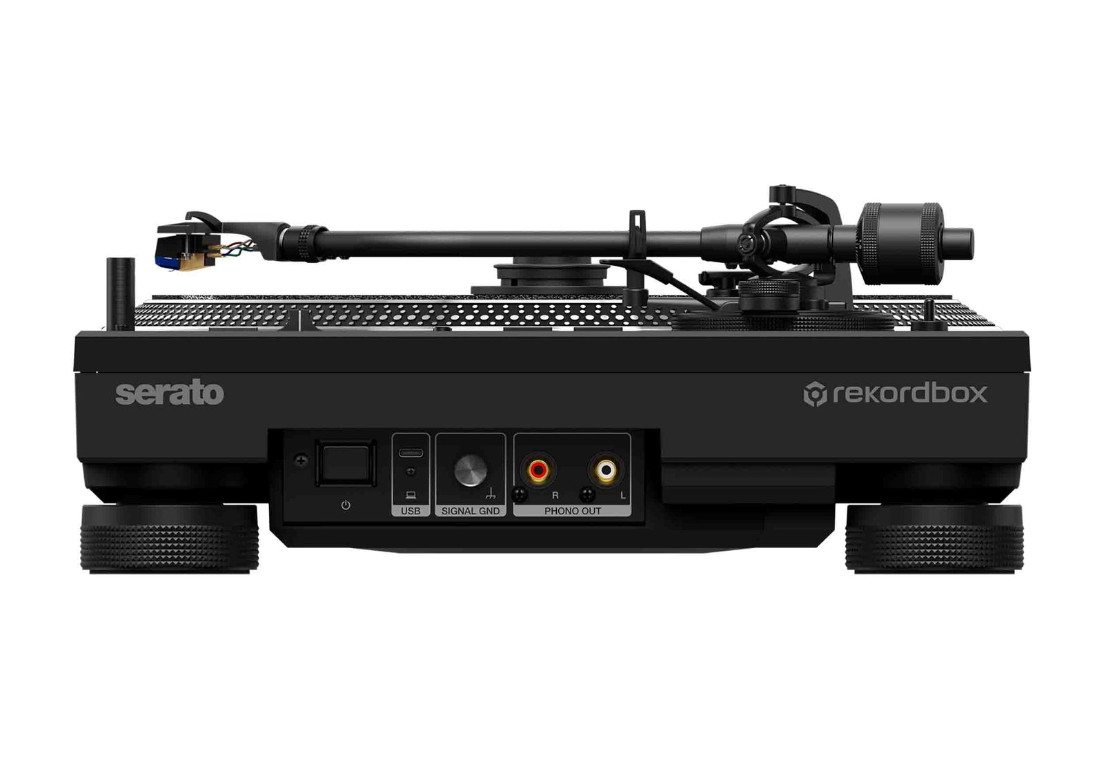 Pioneer DJ PLX-CRSS12 Hybrid Turntable DJ Package with Gold Flight Case and VNL Cartridge by Pioneer DJ