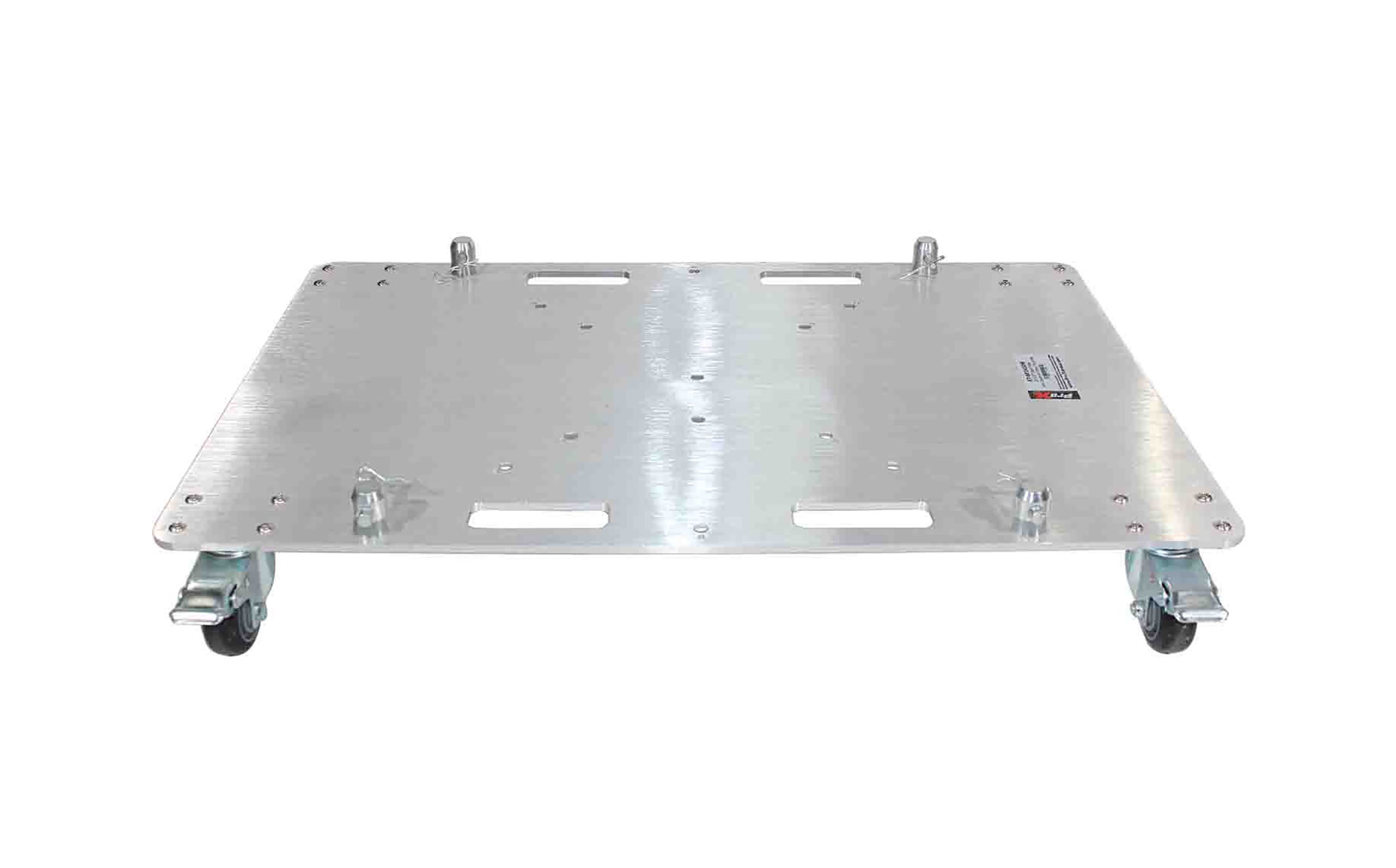 ProX KT-MEDIAPOST656, DJ Package Including 1 KT-F34SQ656 Aluminum Truss, 1 XT-BP2430W Base Plate on Wheels, 1 XT-MEDIAMOUNT TV Bracket Clamp by ProX Cases
