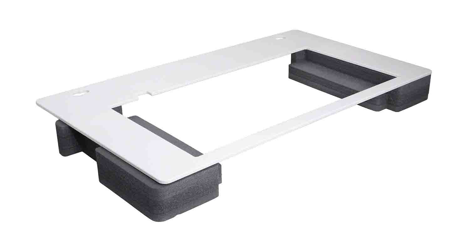 ProX XZF-DJ DDJFLX10W PLATE Replacement Face Top Plate for Pioneer DDJ-FLX10 Control Tower DJ Booth White Finish