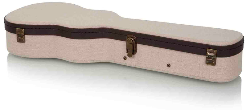 Gator Cases GW-JM UKE-TEN, Deluxe Wood Case for Tenor Style Ukulele - Journeyman Burlap Exterior by Gator Cases