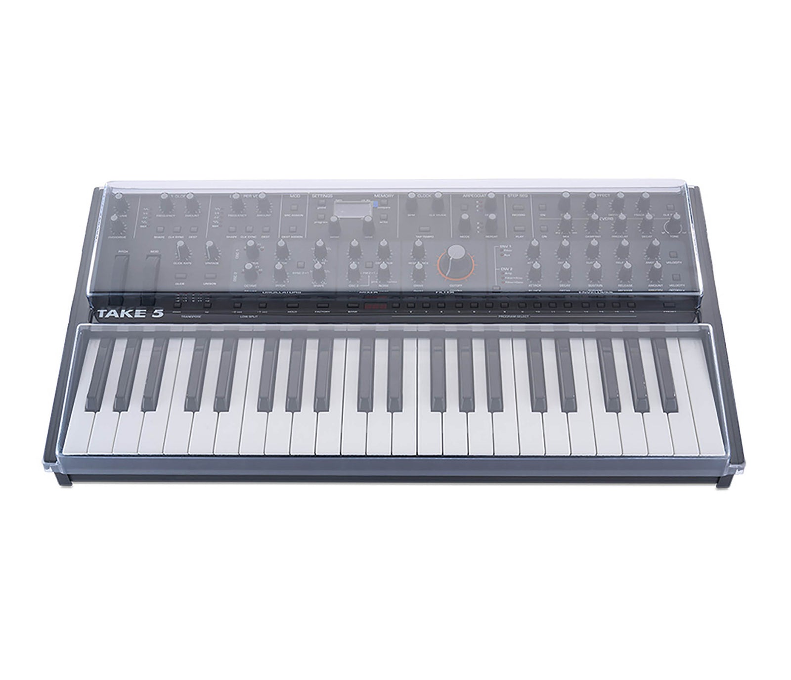 Decksaver DS-PC-TAKE5TEO5, Protection Cover for Sequential Take 5 and Oberheim TEO-5 by Decksaver
