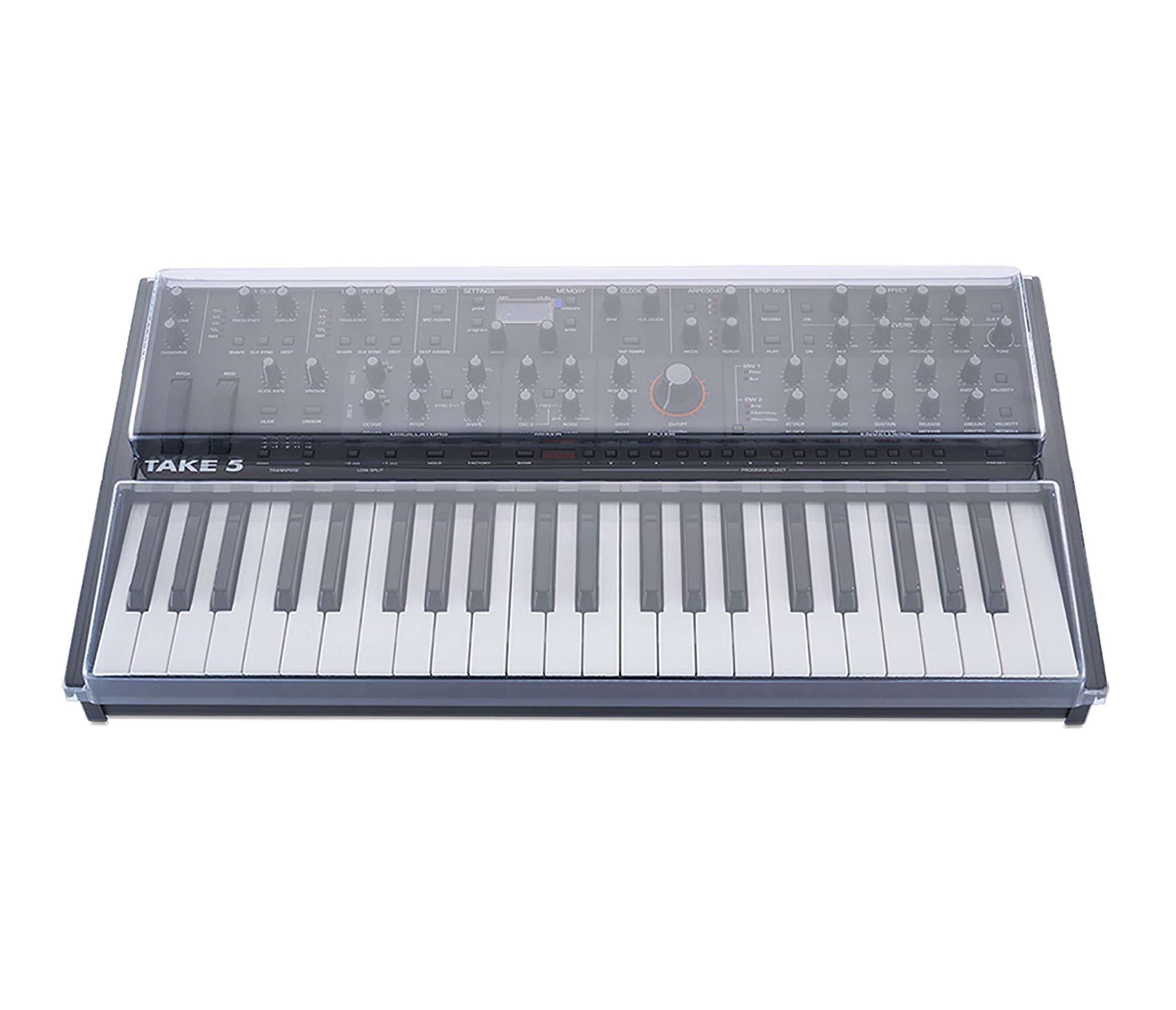 Decksaver DS-PC-TAKE5TEO5, Protection Cover for Sequential Take 5 and Oberheim TEO-5 by Decksaver