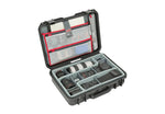SKB Cases 3i-1813-5DL, iSeries Case with Think Tank Photo Dividers and Lid Organizer - Black by SKB Cases