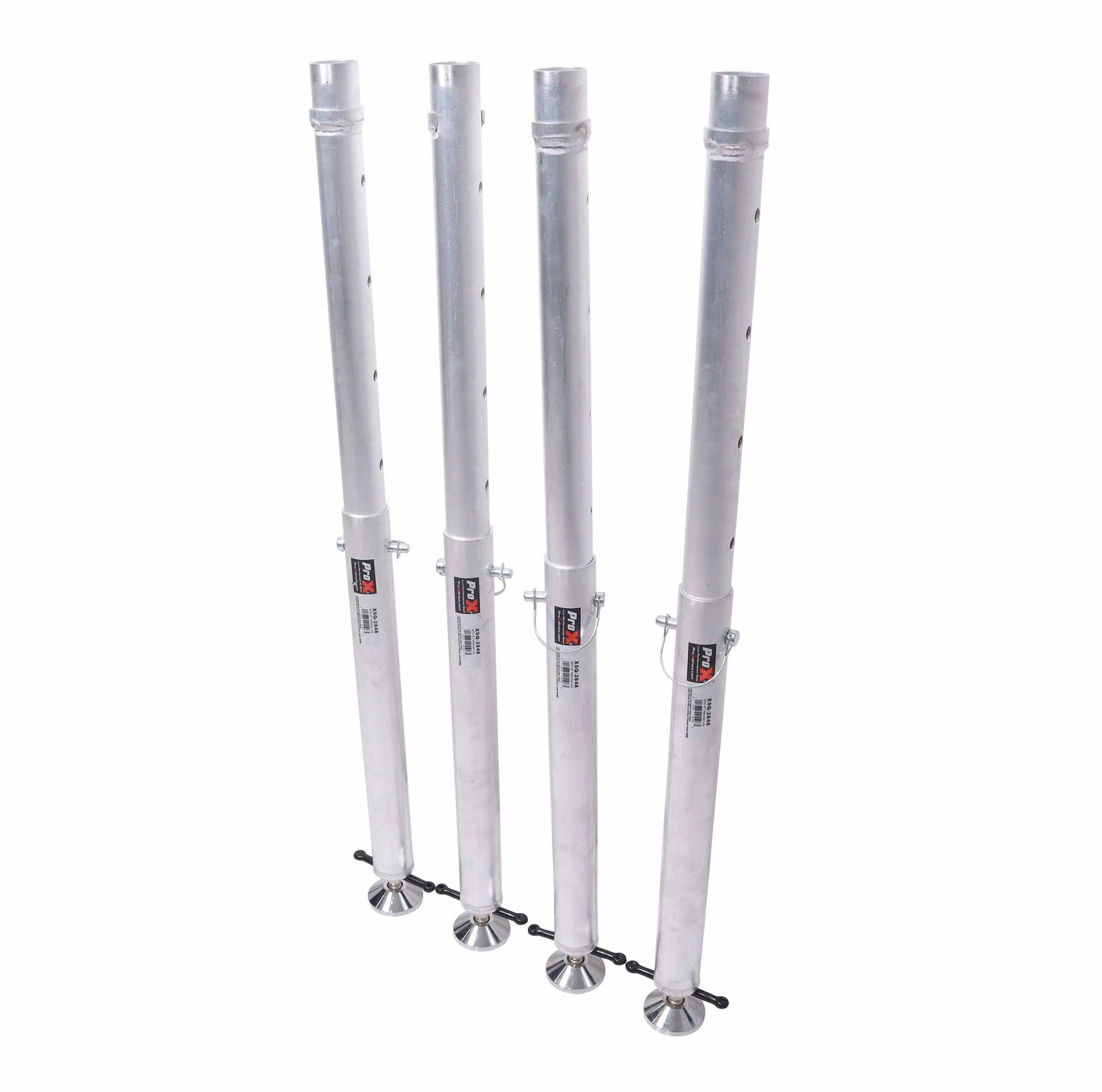 ProX XSQ-2848X4, Set of Four StageQ Platform Telescoping Legs 28-to-48-Inch Height Adjustable Legs Only by ProX Cases