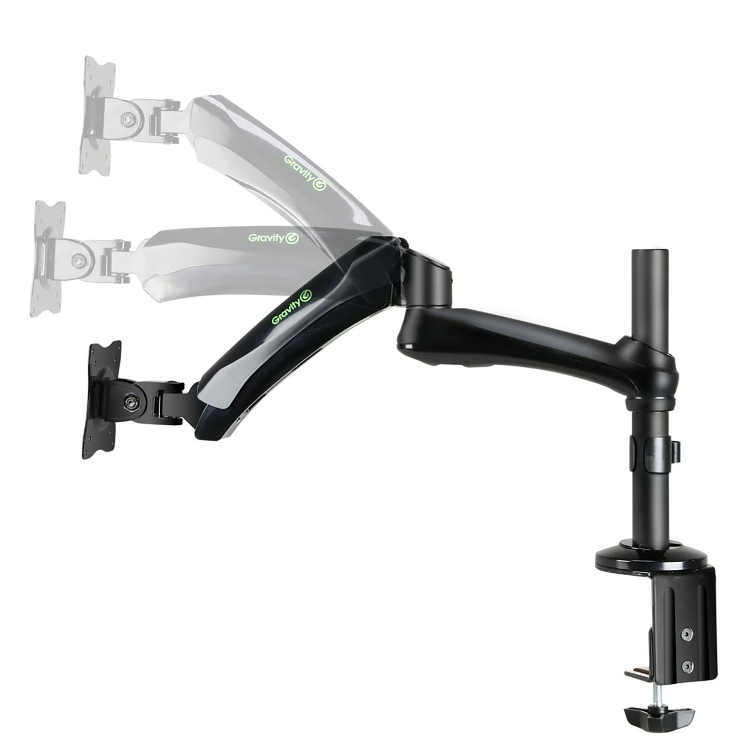 B-Stock: Gravity GSA6131B Monitor Mount, Tabletop Mount, Swivel Arm