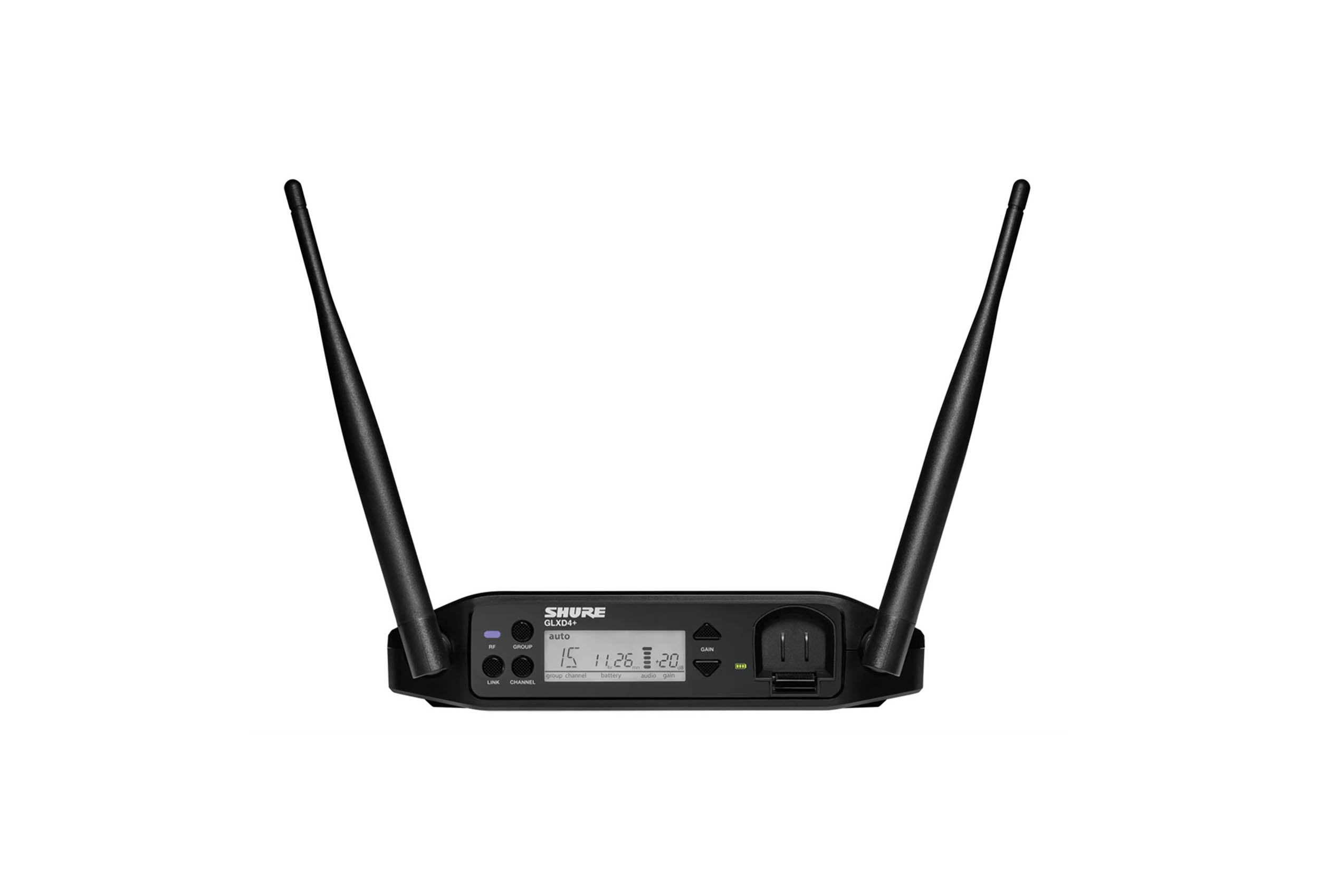 Shure GLXD24+/B58-Z3, Digital Wireless Handheld System with BETA 58A Vocal Microphone by Shure