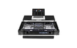 Odyssey FZGSPERFORMERW1BL, Black Label 1U Flight Case for RANE PERFORMER with Glide Style Laptop Platform and Wheels by Odyssey
