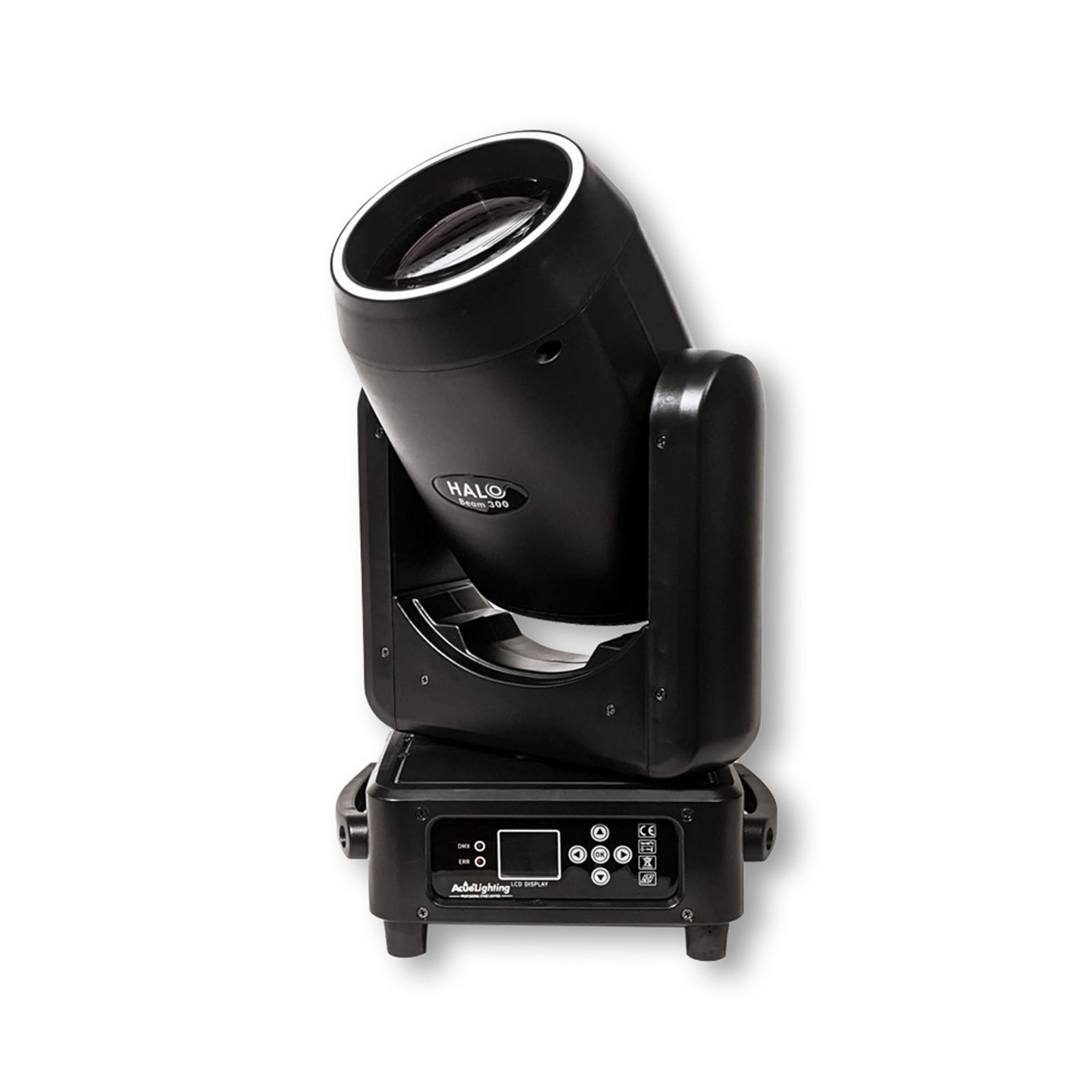 Acue Lighting Halo Beam 300, Hybrid Fixture with Stunning Halo Effects and Dual Prism Function by Acue Lighting