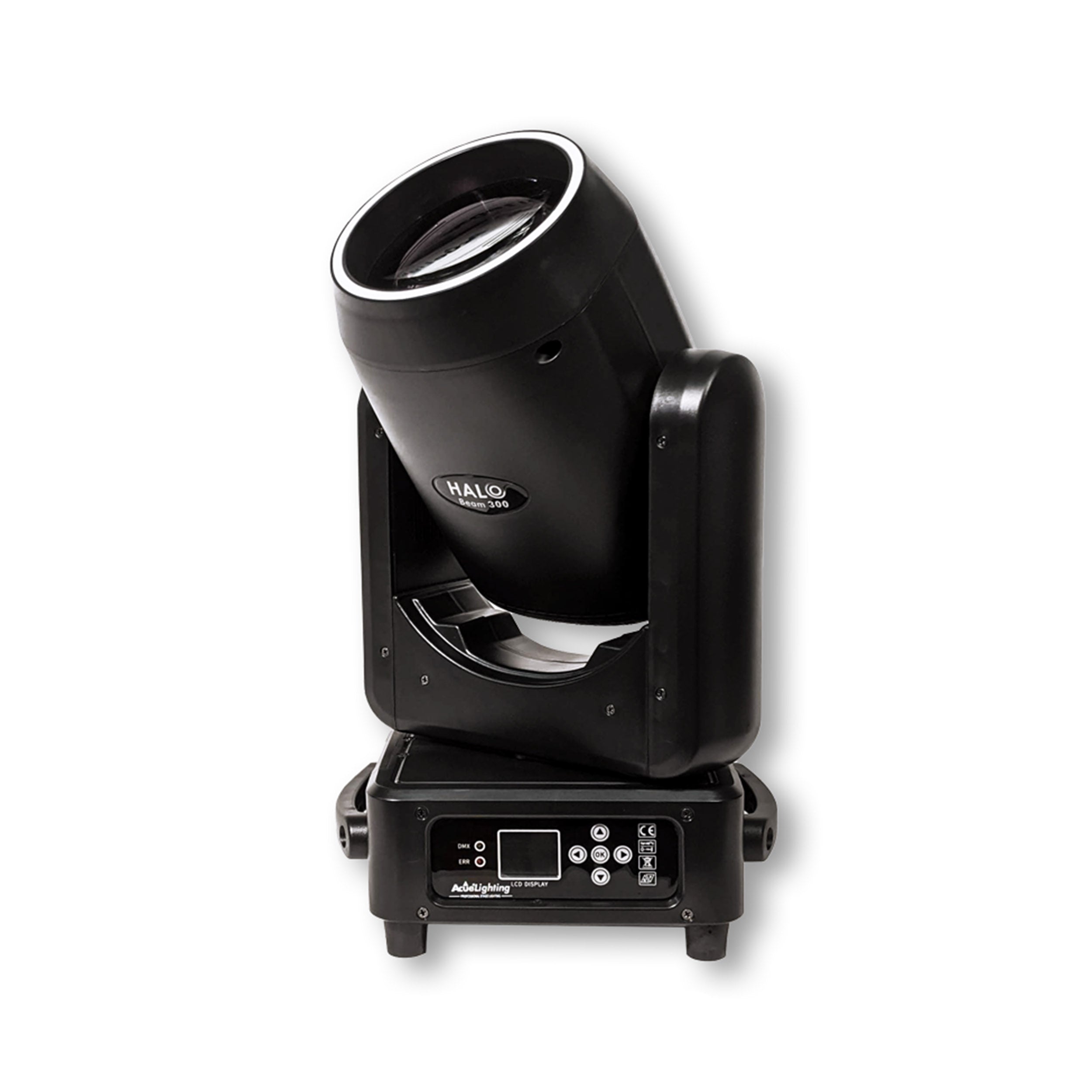 Acue Lighting Halo Beam 300, Hybrid Fixture with Stunning Halo Effects and Dual Prism Function by Acue Lighting