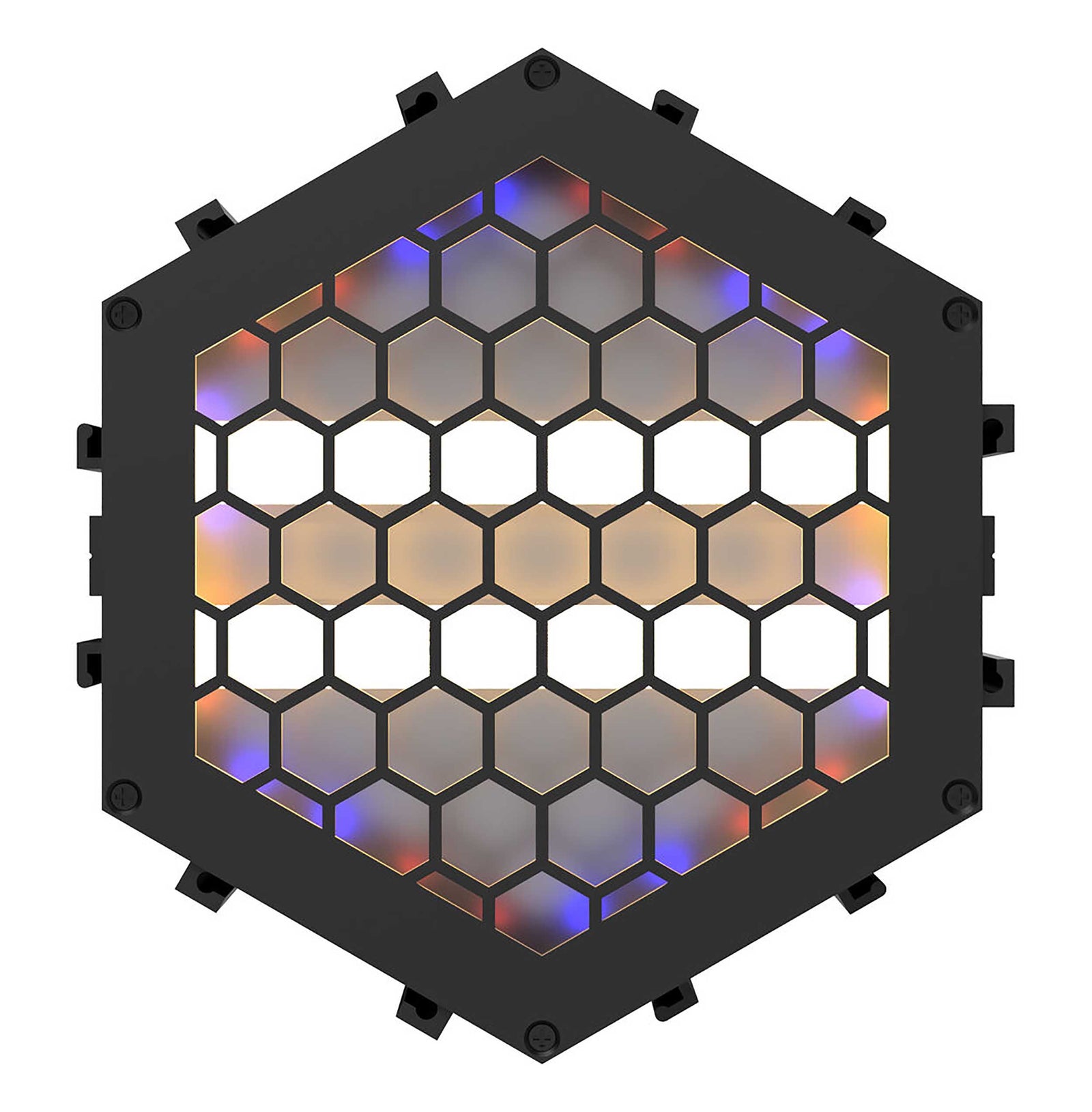 Blizzard Lighting Nexys Flux, WW LED Blinder with RGB Backlight Effects by BLIZZARD LIGHTING