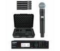 Shure ULXD2/B58-G50-PK, Digital Handheld Transmitter Package with Beta 58A Capsule with ULXD4 Receiver and Case by ProX Cases