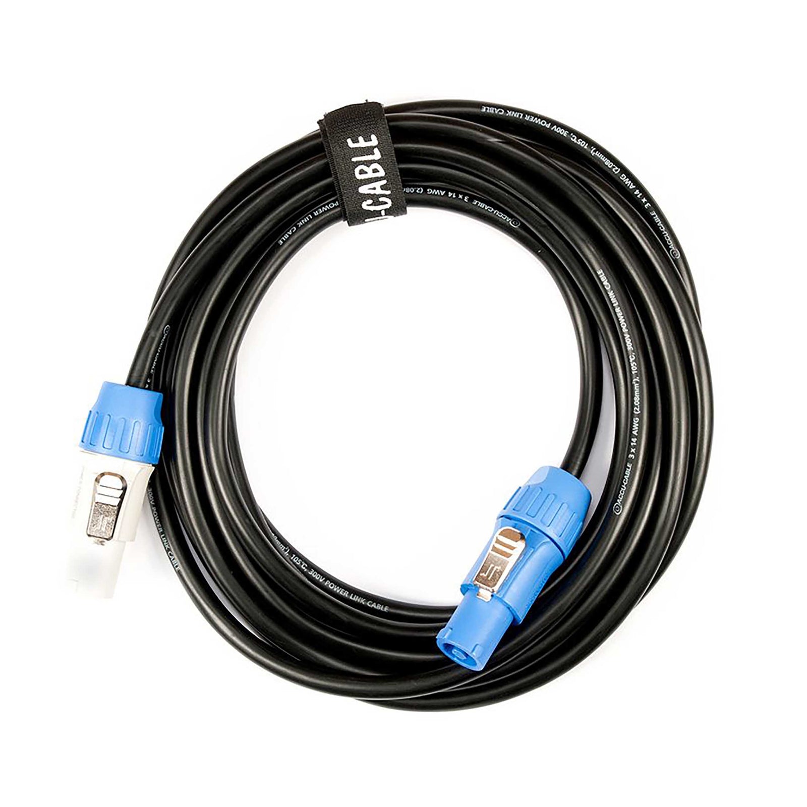 Accu-Cable SPLC15, 16-Gauge PowerLock Connector Link Cable - 15 Ft by Accu Cable