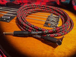 Pig Hog PCH10PLR "Tartan Plaid" Right Angle Instrument Cable - 10ft by PigHog