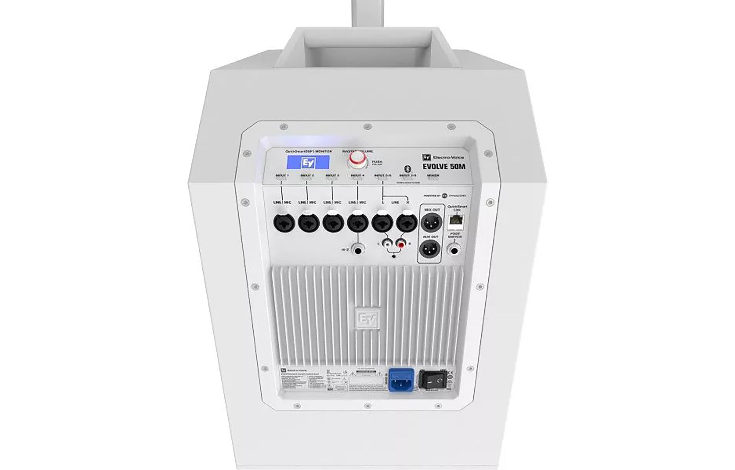 Electro-Voice EVOLVE50M-SW Subwoofer with Mixer In White (Subwoofer Only) by Electro-Voice