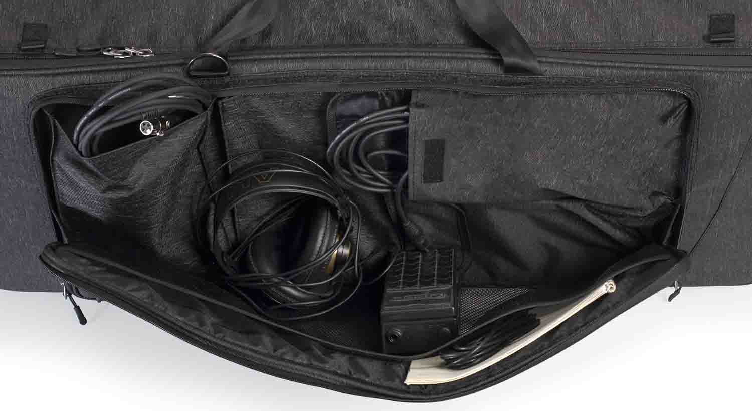 Gator Cases GTK61-BLK Transit Series Protective Gig Bag for 61-Note Keyboards by Gator Cases