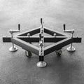 Show Solutions SCTGS-290BASEW, Conical Truss Tower System Base with Wheels - 290 mm x 290 mm by Show Solutions