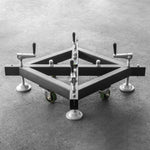 Show Solutions SCTGS-290BASEW, Conical Truss Tower System Base with Wheels - 290 mm x 290 mm by Show Solutions