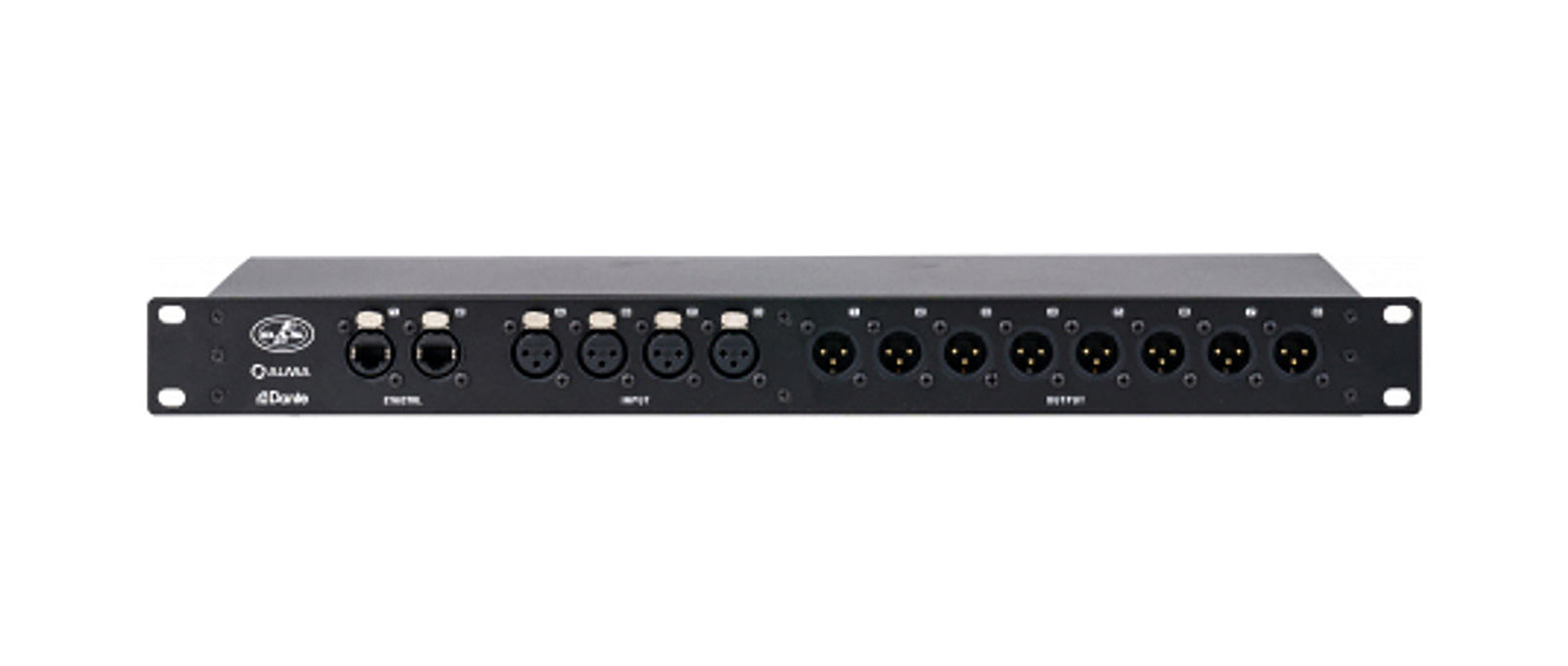 DAS Audio PATCH-M88, Patch Panel with 4In, 8 Out and 2 Ethercon Connectors for ALMA and DANTE Connectivity by DAS Audio