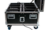 ADJ Wi Flight Case, Road Case for 8 WiFLY LED Pars with Charging Power Plugs by ADJ