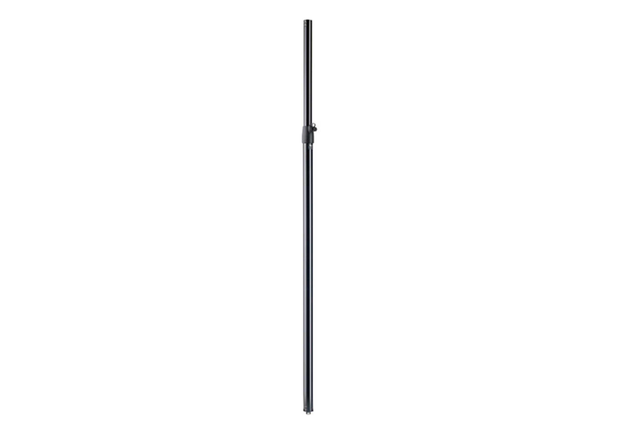 K&M 24623 Lighting Distance Rod M10 Female Top Thread - Black by K&M
