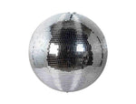 Prox MB-72, Mirror Disco Ball Bright Silver Reflective Indoor DJ Sphere with Hanging Ring - 72 Inch by ProX Cases