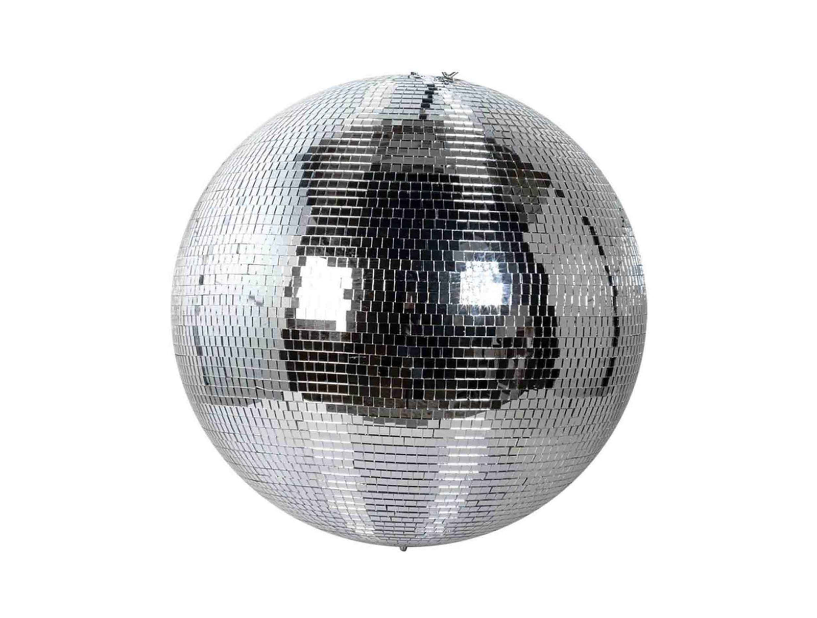 Prox MB-72, Mirror Disco Ball Bright Silver Reflective Indoor DJ Sphere with Hanging Ring - 72 Inch by ProX Cases