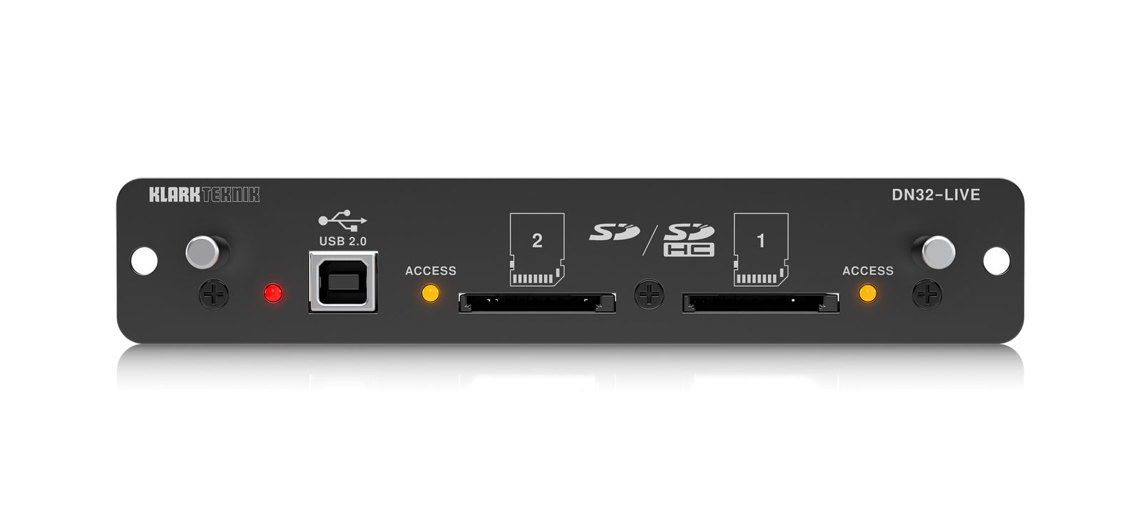 Klark Teknik DN32-LIVE, SD, SDHC and USB 2.0 Expansion Module for 32 Bidirectional-Channels of Live Recording by Klark Teknik
