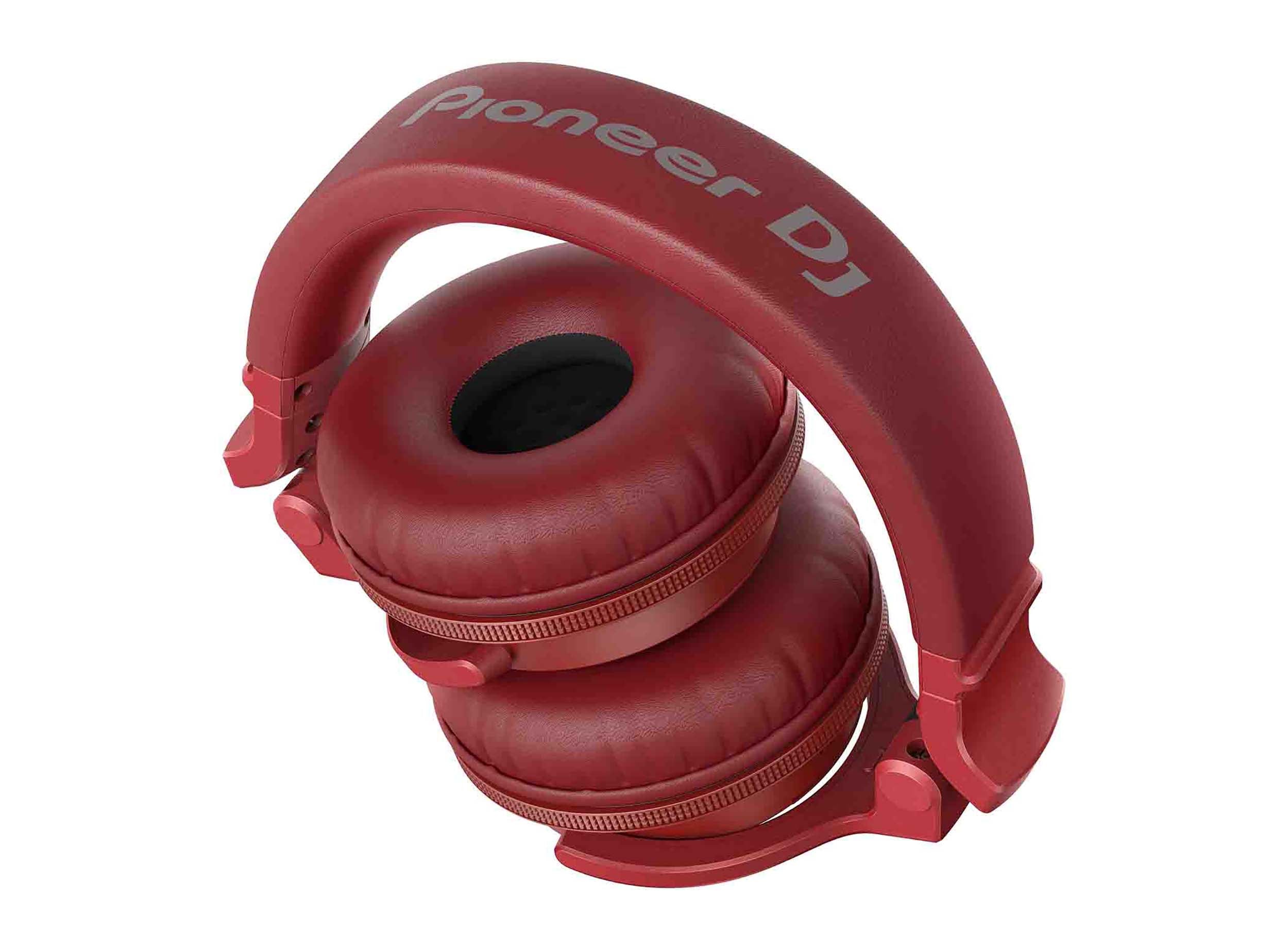 Pioneer DJ HDJ-CUE1BT-R On-Ear DJ Headphones with Bluetooth - Red by Pioneer DJ