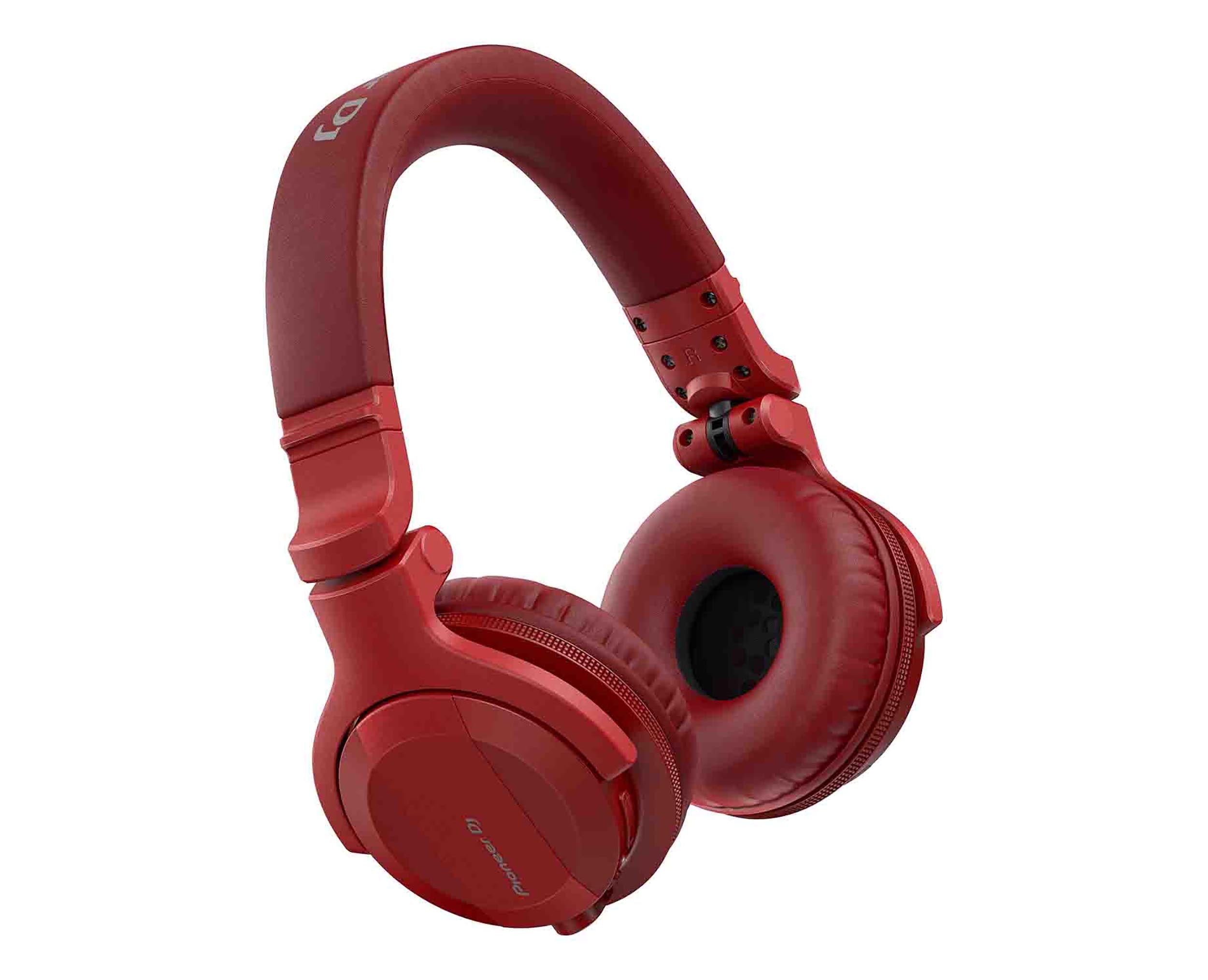 Pioneer DJ HDJ-CUE1BT-R On-Ear DJ Headphones with Bluetooth - Red by Pioneer DJ