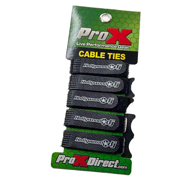 Hollywood DJ Cable Ties - Pack of 5 by Hollywood DJ