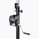 On Stage LS9900B, Crank-Up Lighting Stand - Black by On-Stage