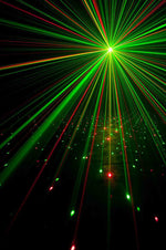 ADJ Stinger II, 3-in-1 LED Moonflower, Laser & Strobe Light Effect Fixture by ADJ