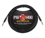 Pig Hog PTRS15, 1/4" TRS Cable - 15 Ft by PigHog