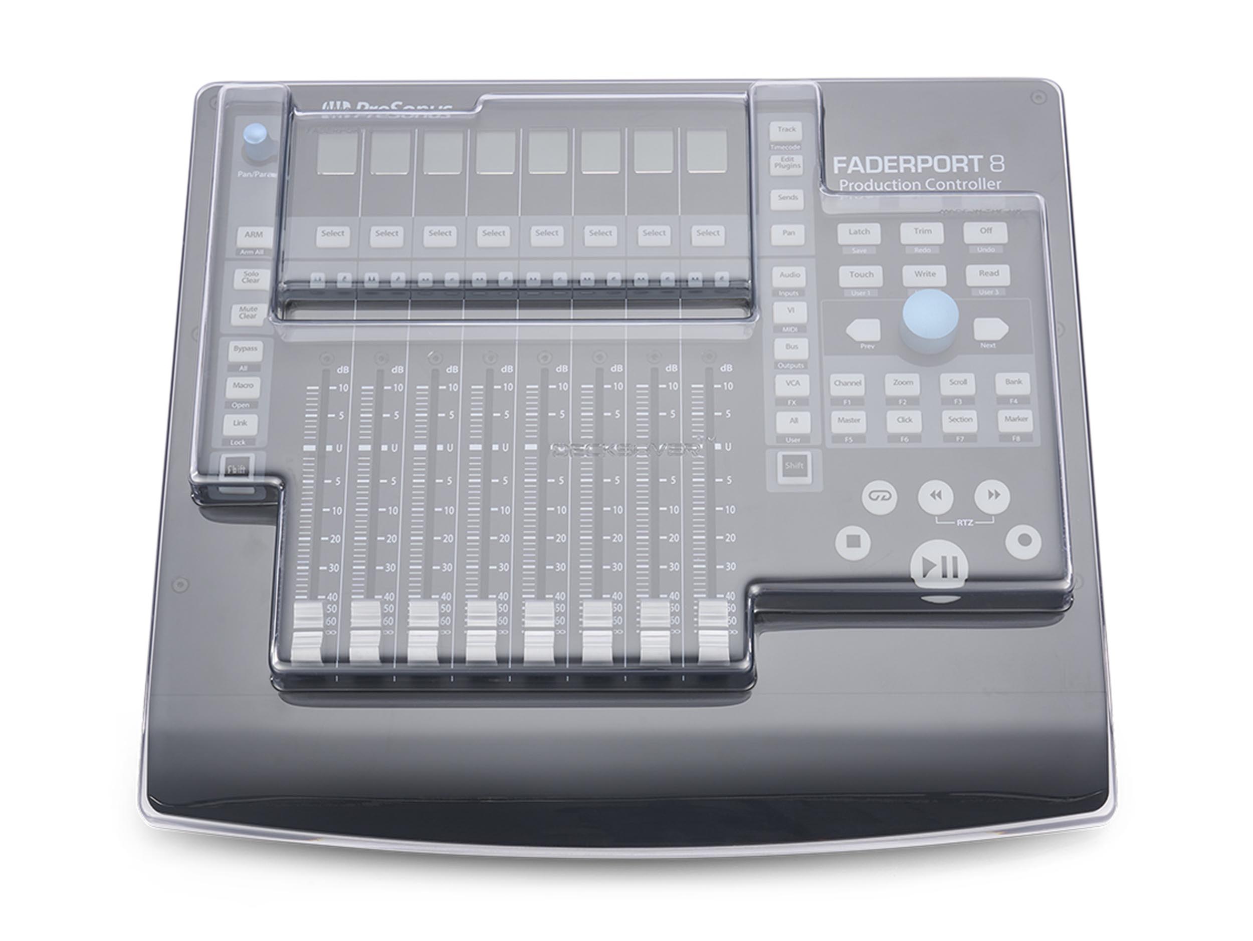 Decksaver DS-PC-FADERPORT8, Protection Cover for Presonus FaderPort 8 Production Controller by DECKSAVER
