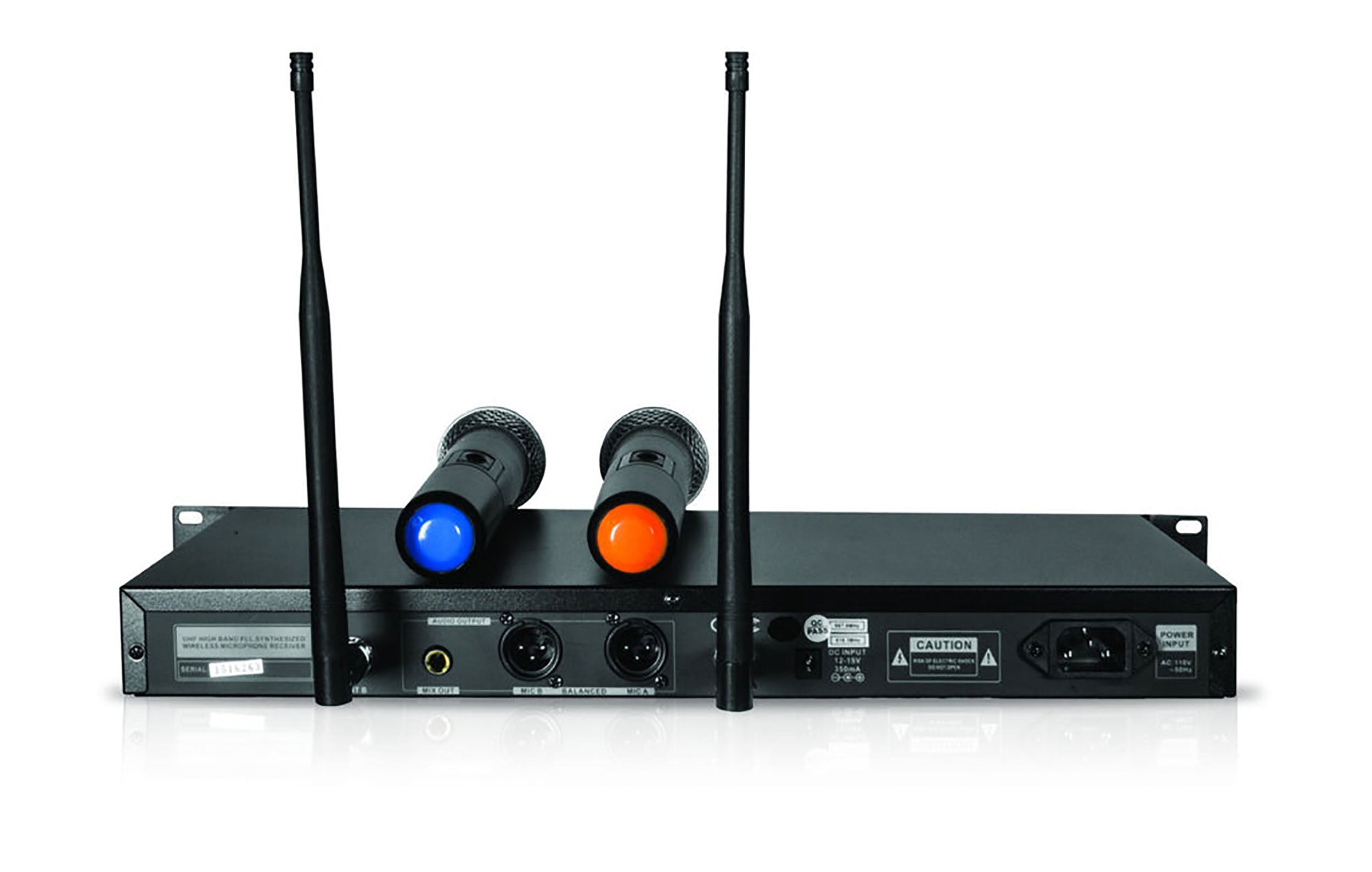 Technical Pro WM1302 Dual UHF Wireless Microphone System by Technical Pro