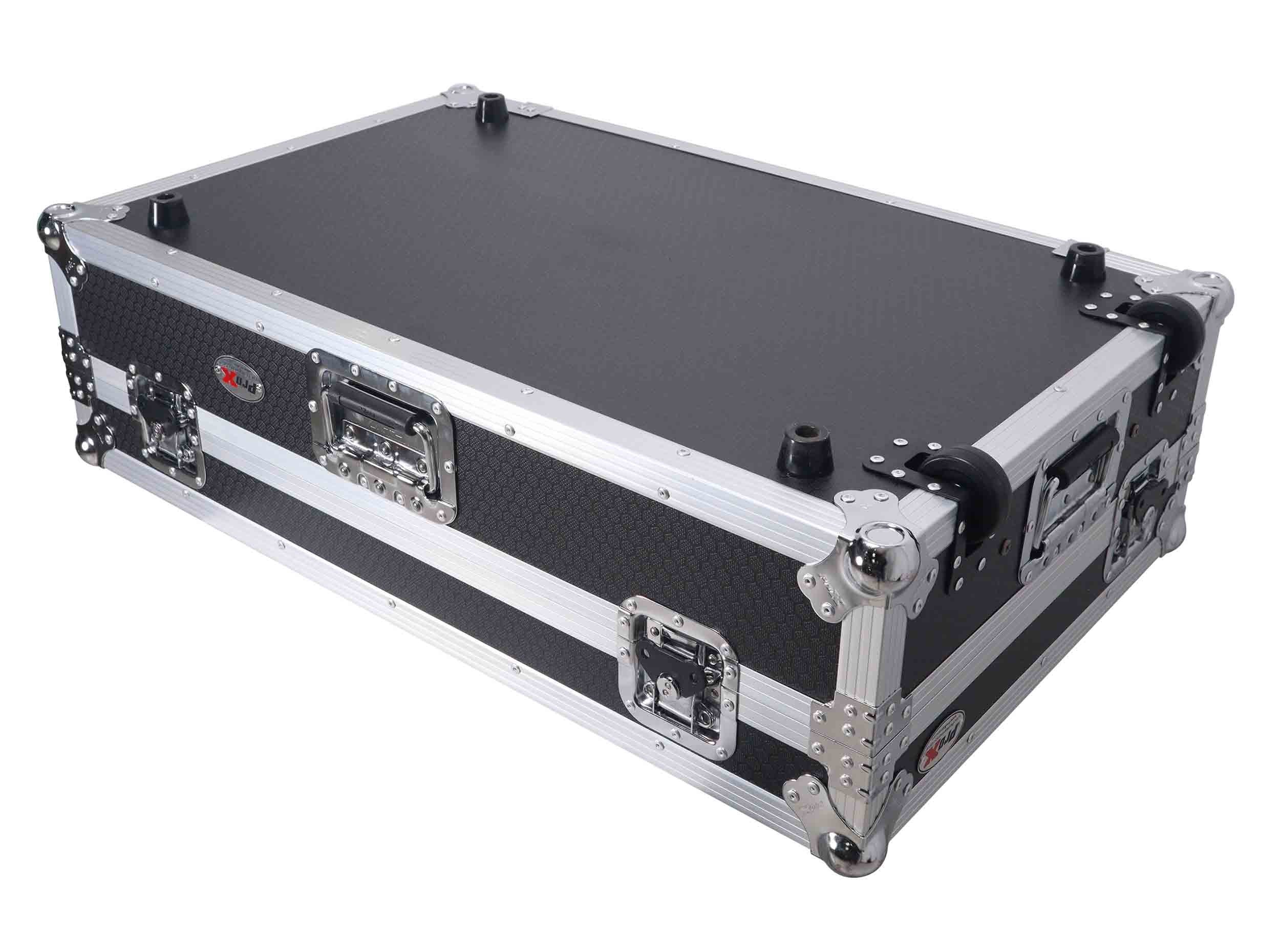 ProX XS-HIT7WLT, ATA Flight Road Case for Hercules T7 Inpulse Controller 1U Rack Space and Wheels. by ProX Cases