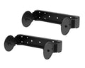 RCF H-BR 004, Pair of Brackets for Horizontal Wall Mounting of 5-Inch Compact M 05 Speaker Cabinets - Black by RCF