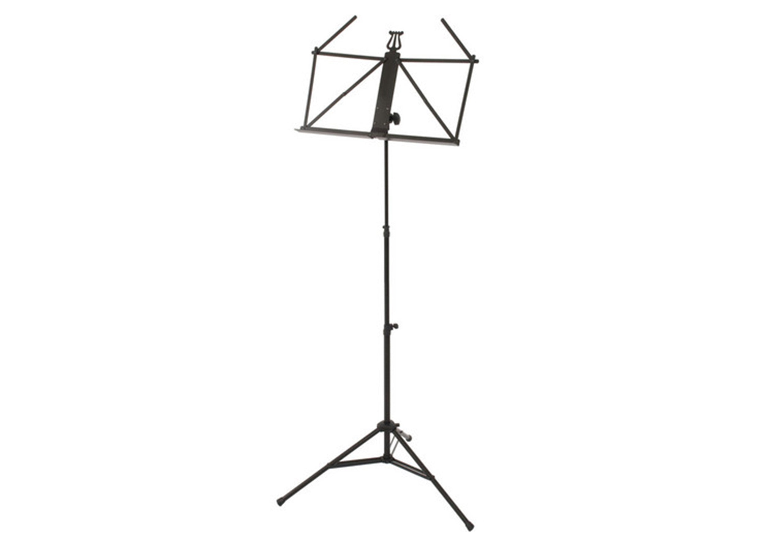 K&M 37850 Ruka Aluminum Music Stand - Black by K&M