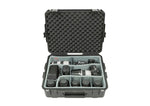 SKB Cases 3i-2217-8DT, iSeries Case with Think Tank Photo Dividers and Lid Organizer - Black by SKB Cases