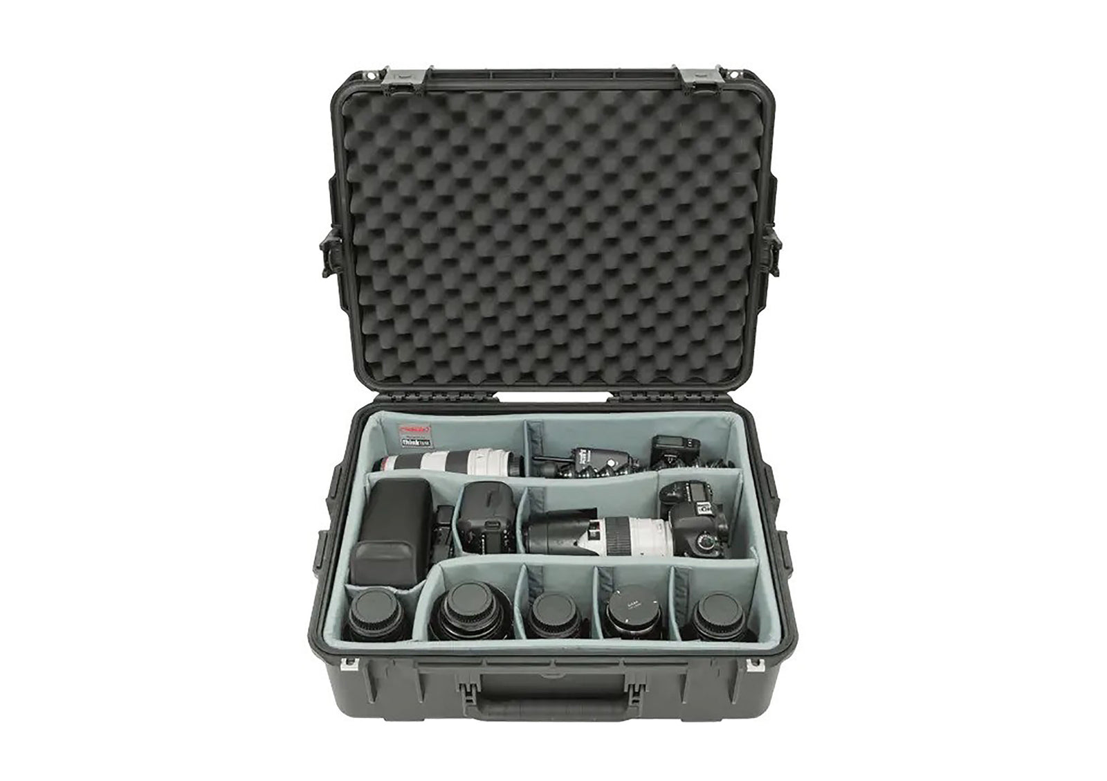 SKB Cases 3i-2217-8DT, iSeries Case with Think Tank Photo Dividers and Lid Organizer - Black by SKB Cases
