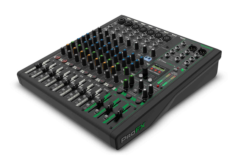 Mackie ProFX12v3+, 12-Channel Analog Mixer with Enhanced FX, USB Recording Modes and Bluetooth by Mackie