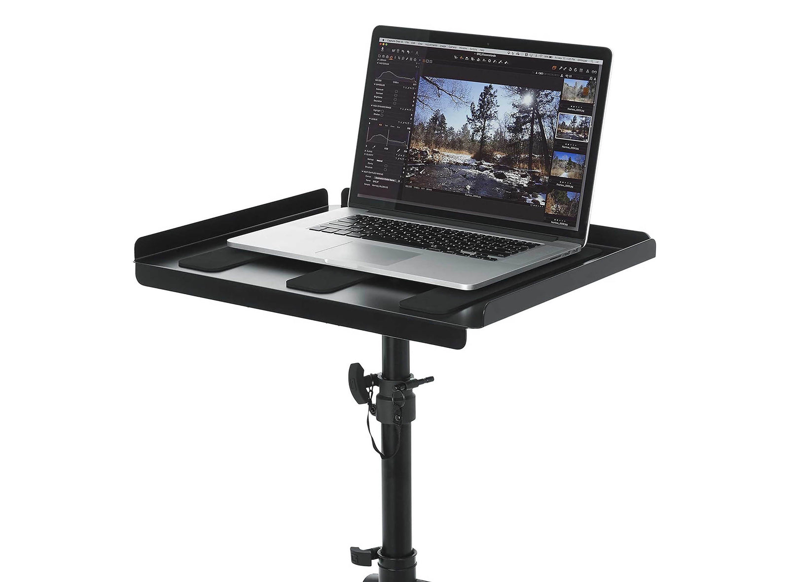 Gator GFWUTLMEDIATRAY1 Compact Adjustable Media Tray Stand by Gator Cases