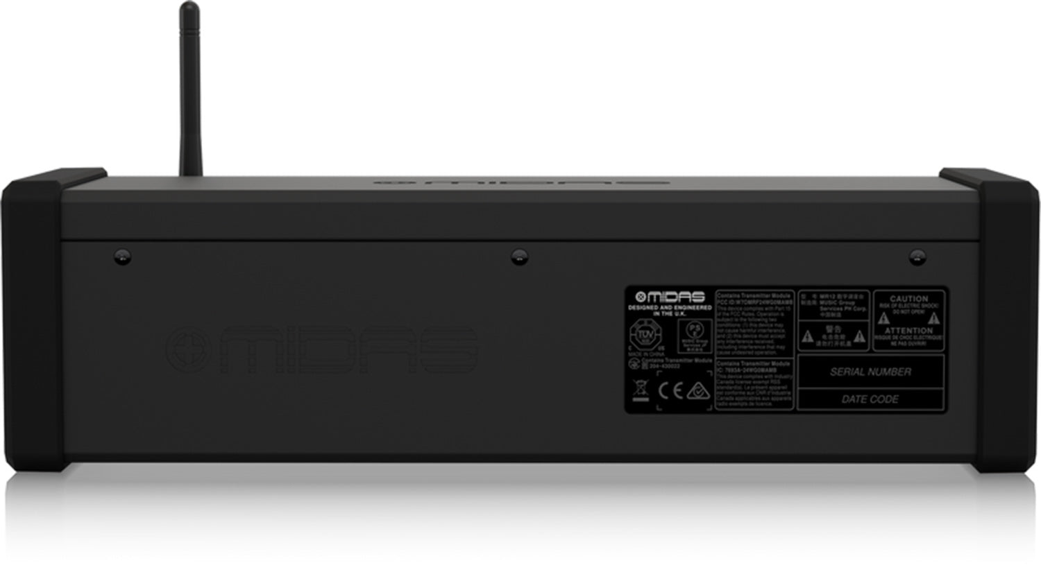 Midas MR12, 12 Input Digital Mixer for iPad/Android Tablets by Midas