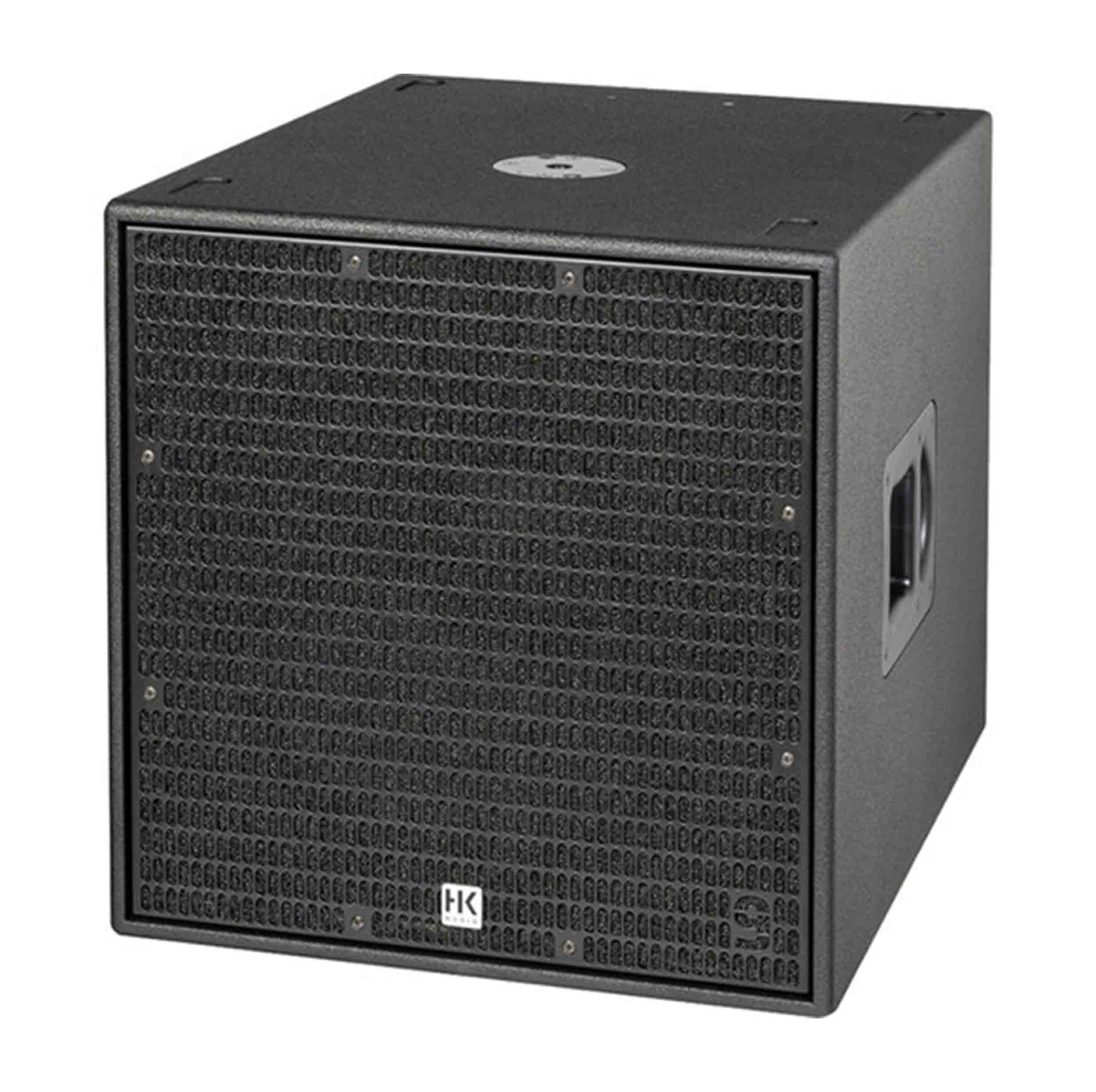 HK Audio DJ L9-118SUBA, 1100W 18-Inch Powered Subwoofer - Black by HK Audio