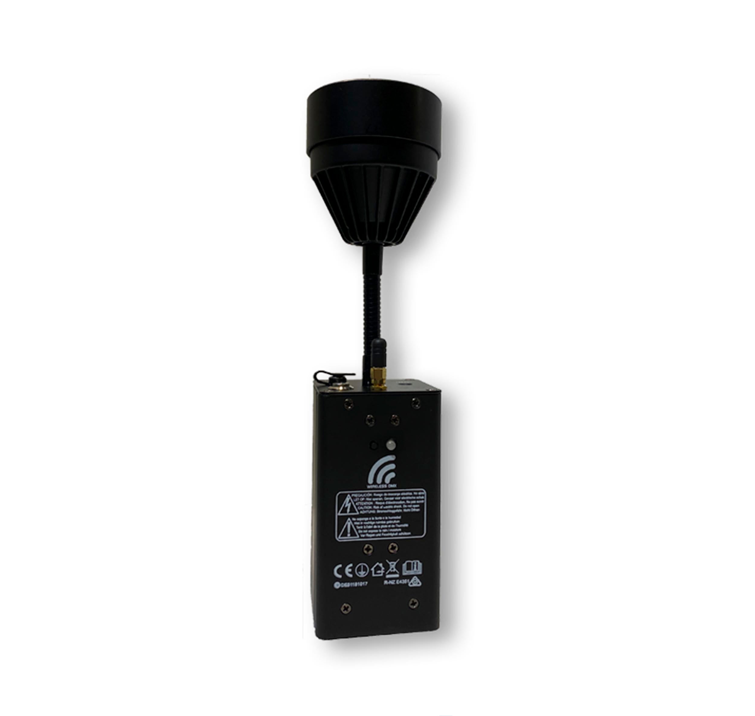 Acue Lighting Focus 1, 10-Watt Wireless DMX Pinspot with RF Remote by Acue Lighting